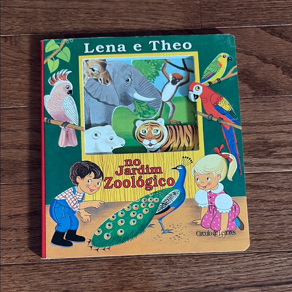 Lena e Theo no Jardim Zoologico